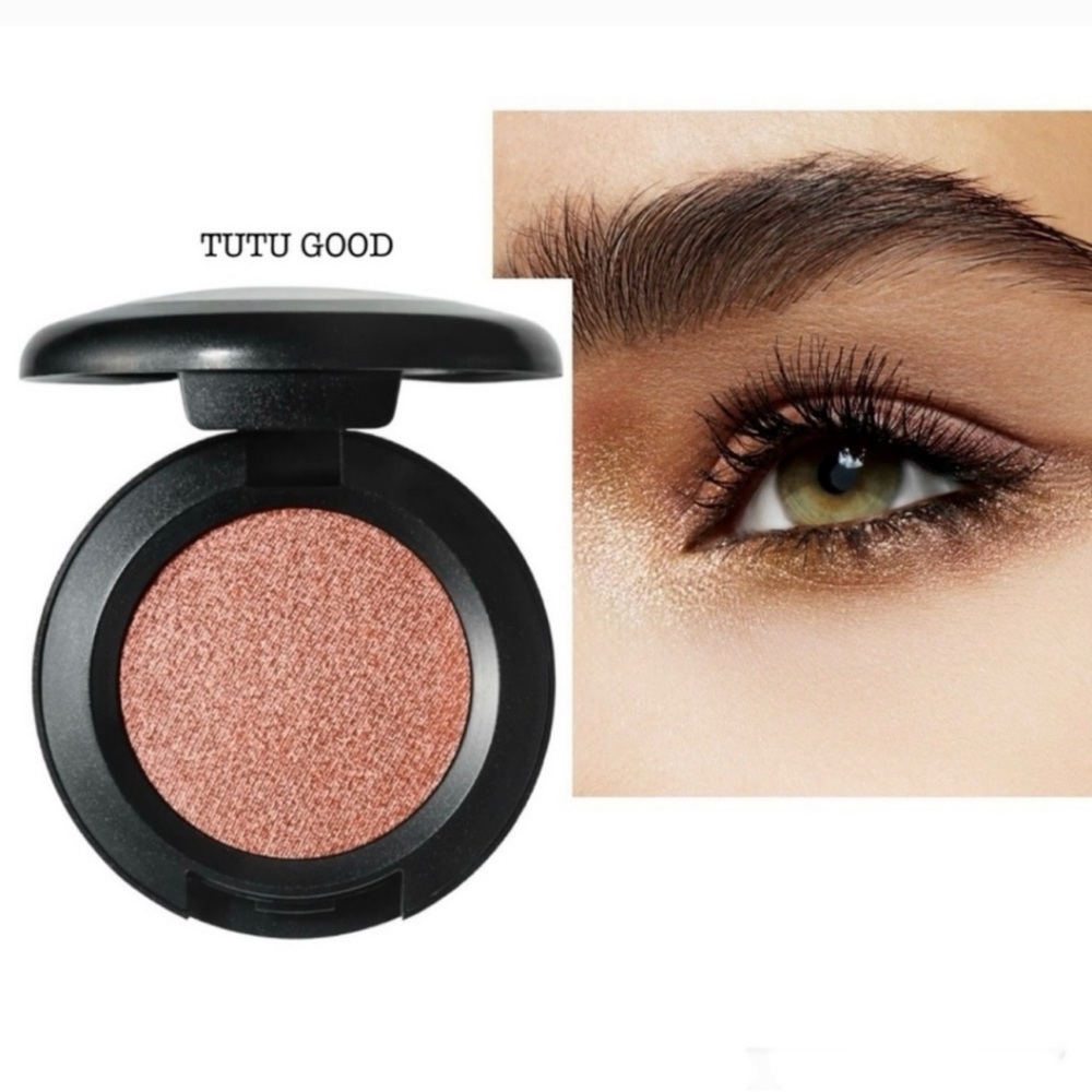 MAC Frost Eyeshadow - Tutu Good - Iridescent Gold Pink Shimmer - NIB